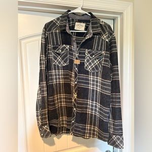 Buckle brand Plaid shirt
